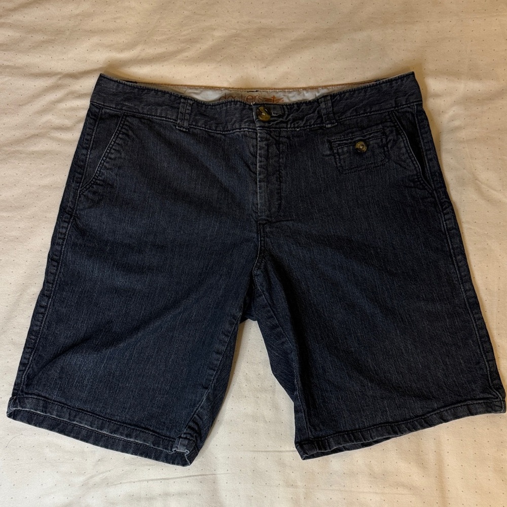 Dockers Dark Blue Jean Shorts for Men